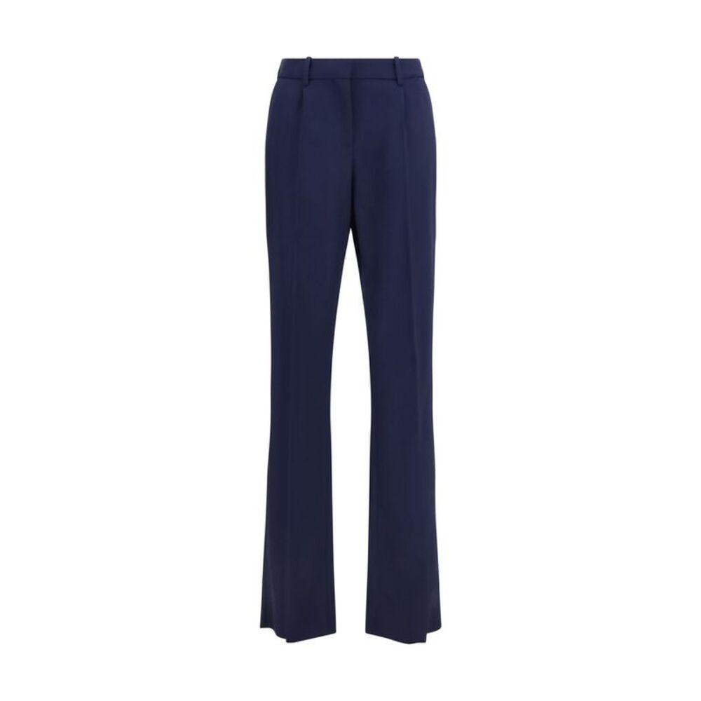 Balenciaga Blue Wool Oves Aries Women's Pants